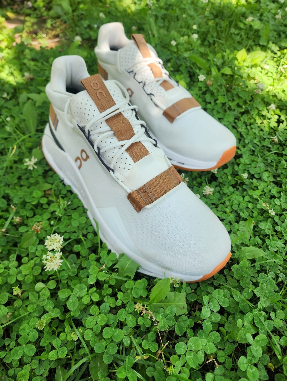 Sz 10 - 🆕️ Men's On Cloudnova 2 Ivory Sphinx Running Shoes - Picture 6 of 14